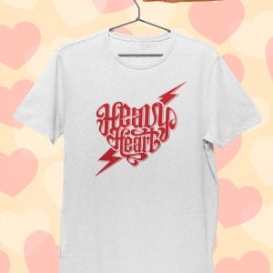 Heavy Heart Love T Shirt